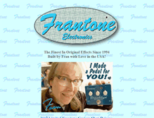 Tablet Screenshot of frantone.com